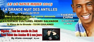 Affiche de La grande nuit des Antilles