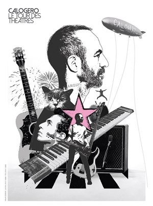 Affiche de Calogero : Le Tour des Théâtres
