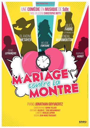 Affiche de Mariage contre la Montre