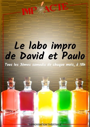 Affiche de Le Labo impro de David et Paulo