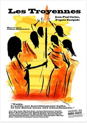Affiche de Les Troyennes