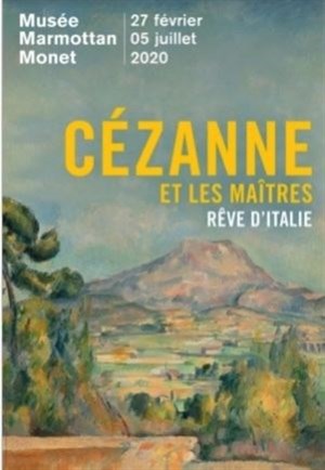 Affiche de Cézanne et les maîtres, rêve d'Italie | par Corinne Jager