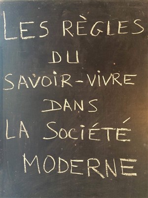 Affiche de Les Règles du savoir-vivre dans la société Moderne
