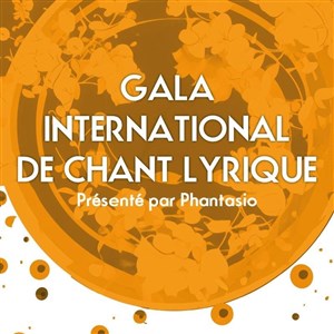 Affiche de Gala International de Chant Lyrique