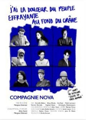 Affiche de J'ai la douceur du peuple effrayante au fond du crâne