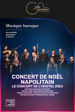 Affiche de Concert de Noël Napolitain