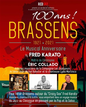Affiche de 100 ans Brassens