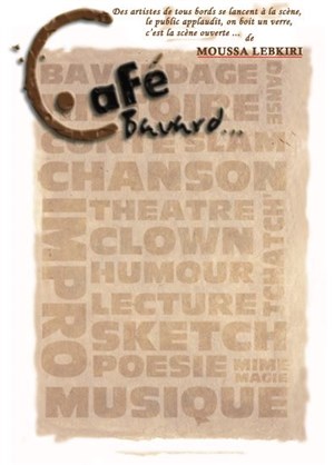 Affiche de Le Café Bavard de Moussa Lebkiri