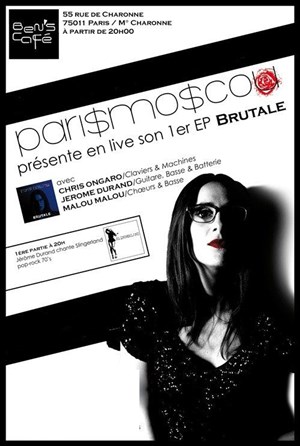 Affiche de Parismoscou | Concert French Pop
