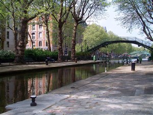 Affiche de Visite guidée : Le canal Saint-Martin | Par Pierre Malzieu