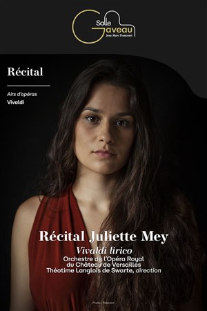 Affiche de Récital de Juliette Mey