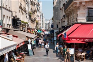 Affiche de Visite guidée : Les halles Montorgueil | par Patricia Rosen
