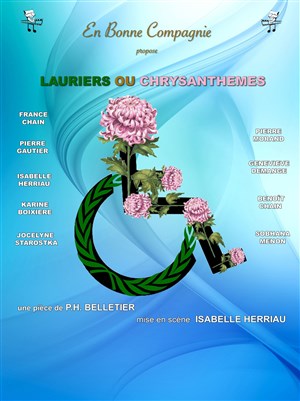 Affiche de Lauriers ou Chrysanthèmes