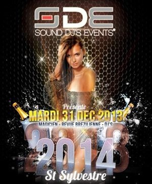 Affiche de Nouvel An 2014 du Tribar | Dîner-spectacle