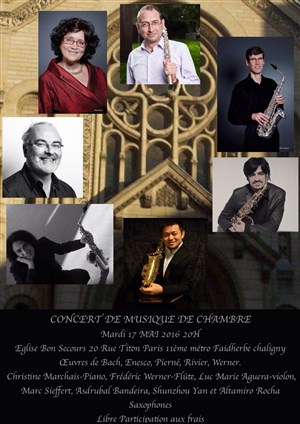 Affiche de Concert Musique de Chambre