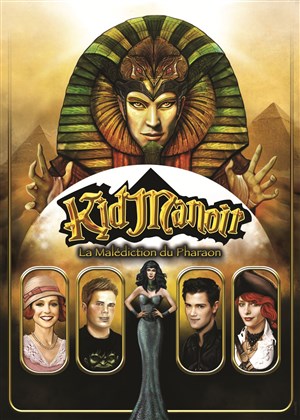 Affiche de Kid Manoir, La Malédiction du Pharaon