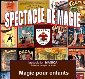 Affiche de Spectacle de magie pour les enfants