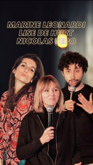 Affiche de Marine Leonardi, Lise Dehurt, Nicolas Tepo : 3 x 20 minutes