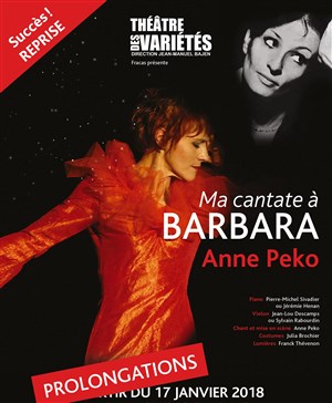 Affiche de Ma cantate à Barbara