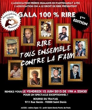 Affiche de Rire tous ensemble contre la faim