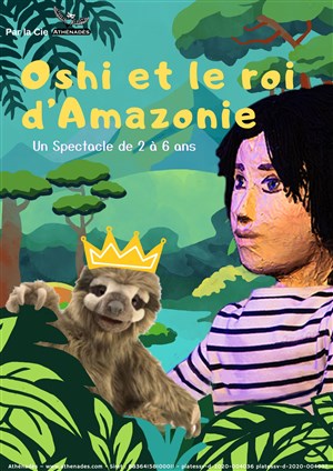 Affiche de Oshi et le roi d'Amazonie