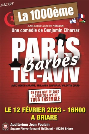 Affiche de Paris Barbès Tel Aviv