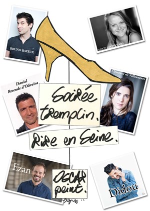 Affiche de Soirée Tremplin & Découverte Rire en Seine
