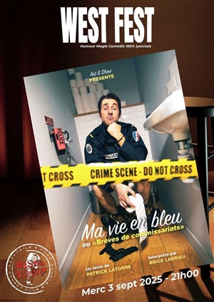 Affiche de Brice Larrieu dans Ma vie en bleu | West Fest