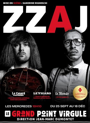 Affiche de ZZAJ, la burlesque histoire du jazz...
