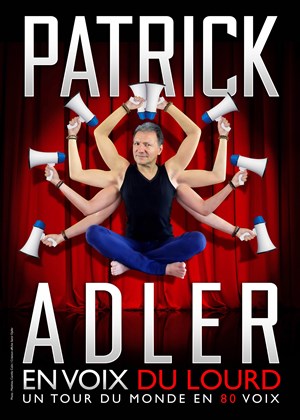 Affiche de Patrick Adler - Festival Chansons et Rires