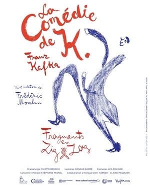 Affiche de La Comédie de K. : Fragments en zigzag