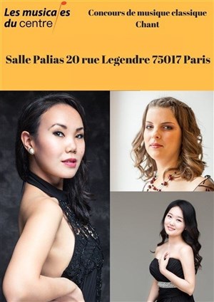 Affiche de Finale Chant : Les Musicales du Centre