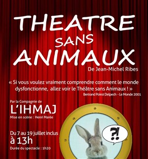 Affiche de Théâtre sans Animaux