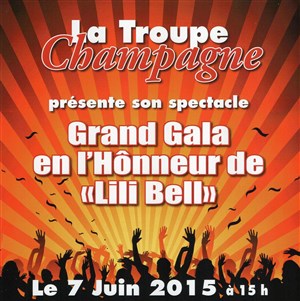 Affiche de Grand Gala en Hommage a Lili Bell