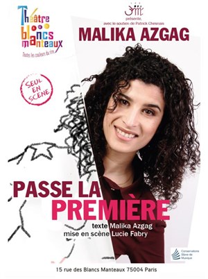 Affiche de Malika Azgag dans Malika Azgag passe la première