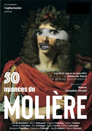 Affiche de 50 nuances de Molière