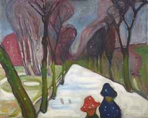 Affiche de Visite guidée : Hodler Monet Munch – Peindre l'impossible | par Pierre-Yves Jaslet