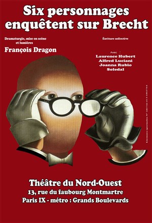 Affiche de Six personnages enquêtent sur Brecht