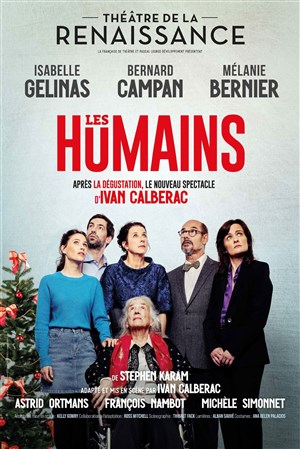 Affiche de Les Humains | avec Bernard Campan & Isabelle Gélinas