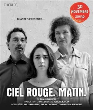Affiche de Ciel rouge. Matin.