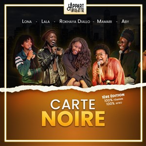 Affiche de Carte noire