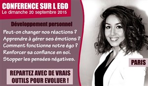 Affiche de Conference sur l'ego - développement personnel