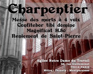 Affiche de Ensemble vocal Quid Novi : Marc Antoine Charpentier