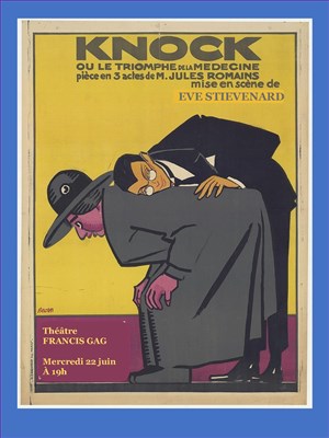Affiche de Knock ou le triomphe de la médecine