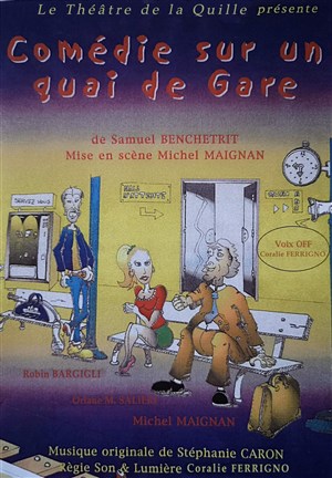 Affiche de Comédie sur un quai de Gare
