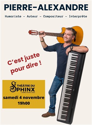 Affiche de C'est juste pour dire