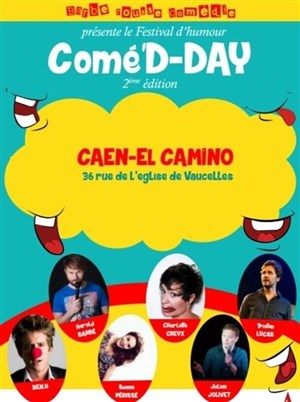 Affiche de Festival d'humour le Come'D-Day | 2ème édition
