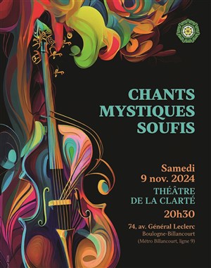 Affiche de Chants et musiques soufis