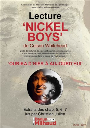 Affiche de Nickel Boys de Colson Whitehead - Lecture