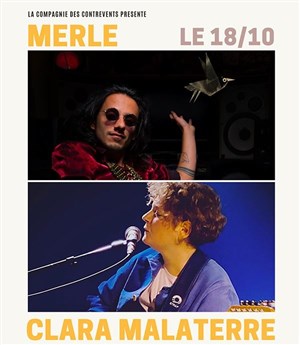 Affiche de Clara Malaterre + Merle